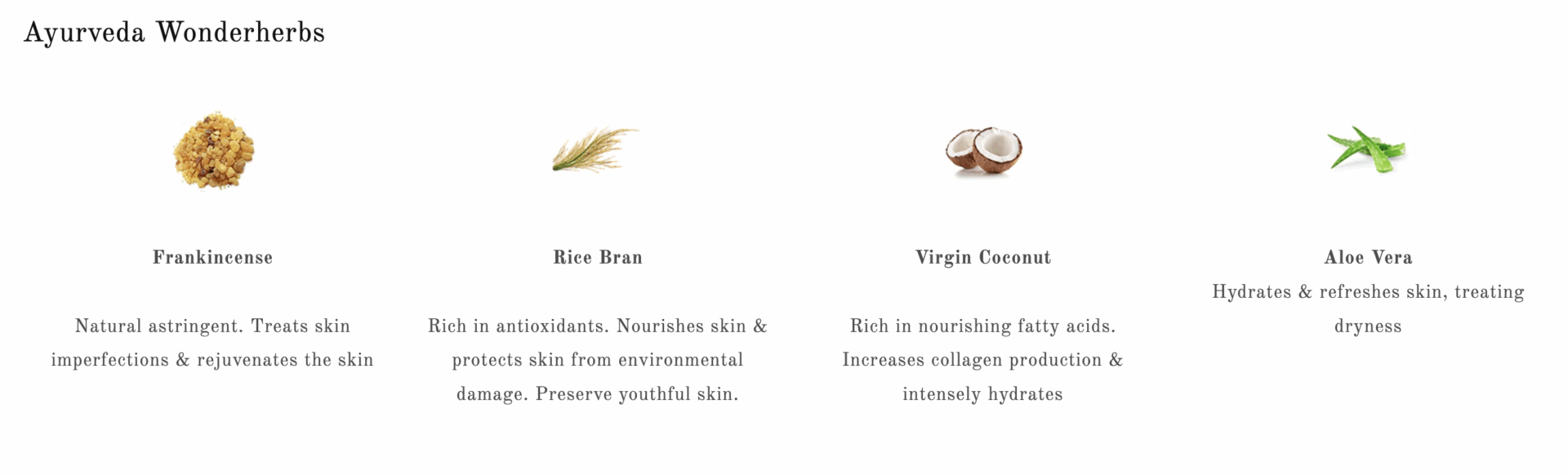 Comparison of rice bran and virgin coconut oil benefits for skin and collagen.
