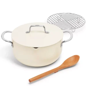 Ceramic Nonstick Complete Stock Pot - 6-Qt.