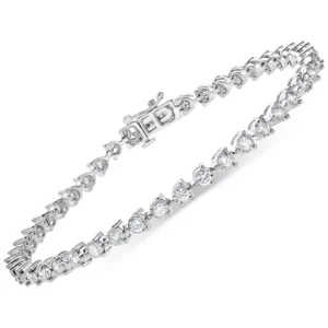Lab Grown Diamond Tennis Bracelet (2 ct. t.w.) in Sterling Silver