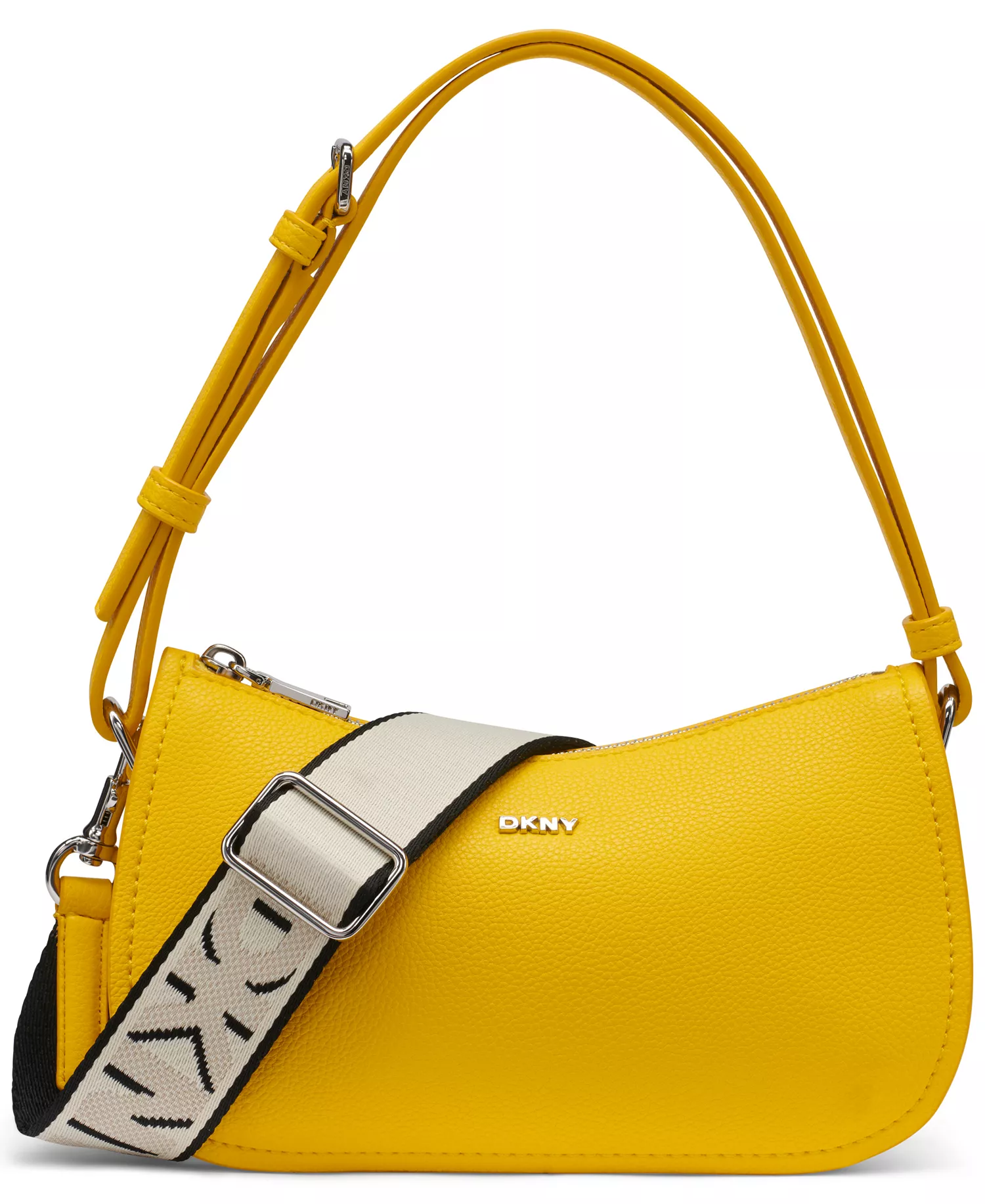 Zipper Small Slim Shoulder Bag DKNY - Image 2