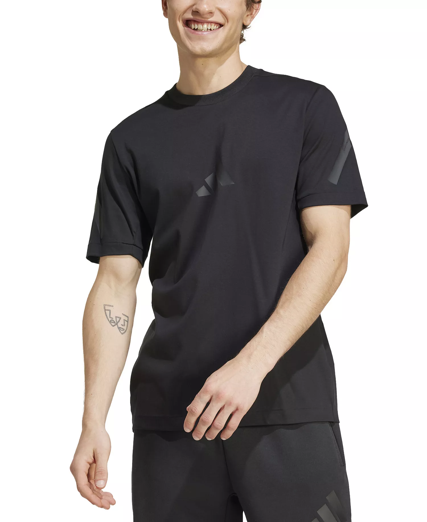 Adidas Men's Z.N.E. Short-Sleeve Crewneck T-Shirt - Image 4