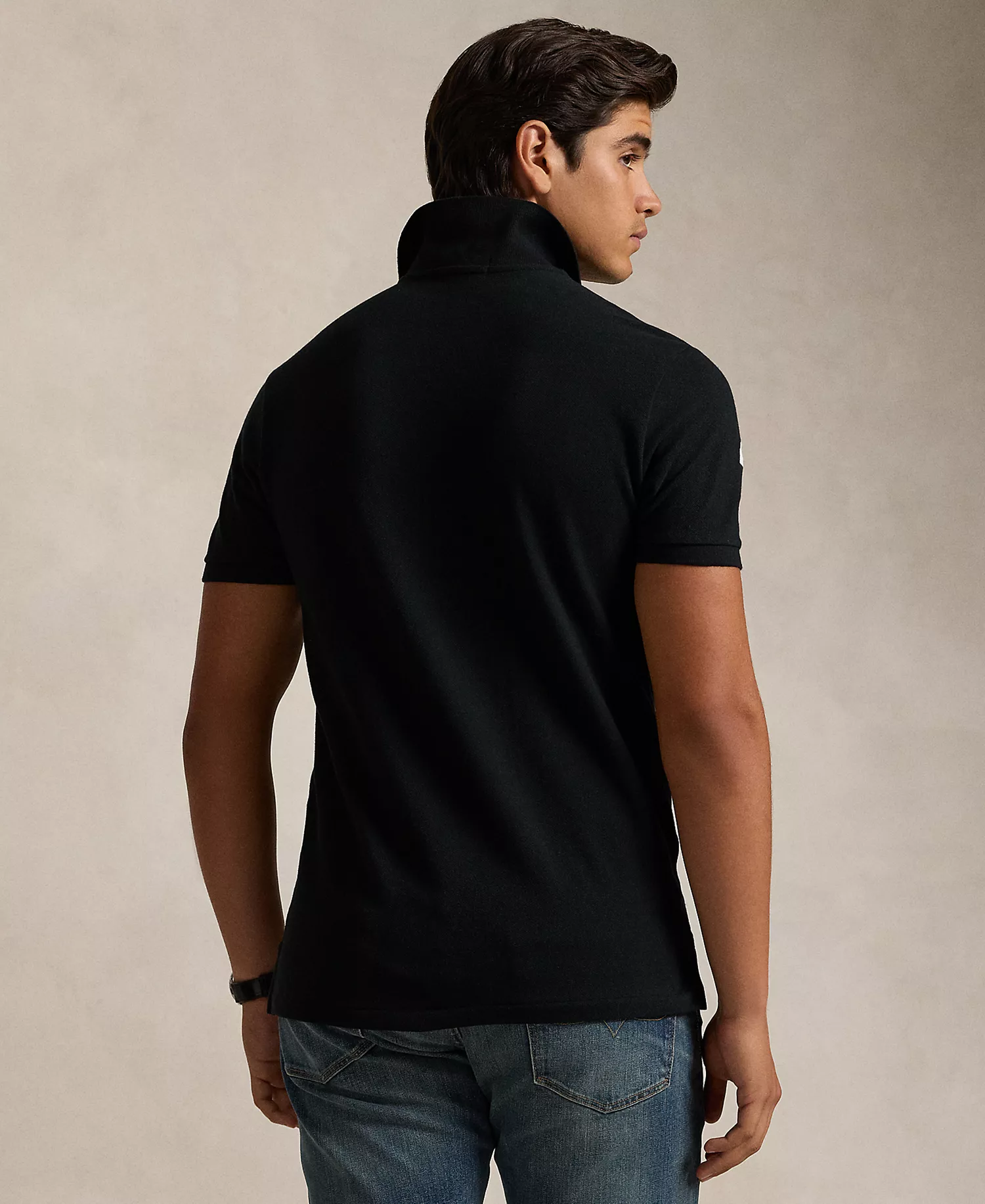 Men's Big Pony Custom Slim Fit Mesh Polo Ralph Lauren - Image 8