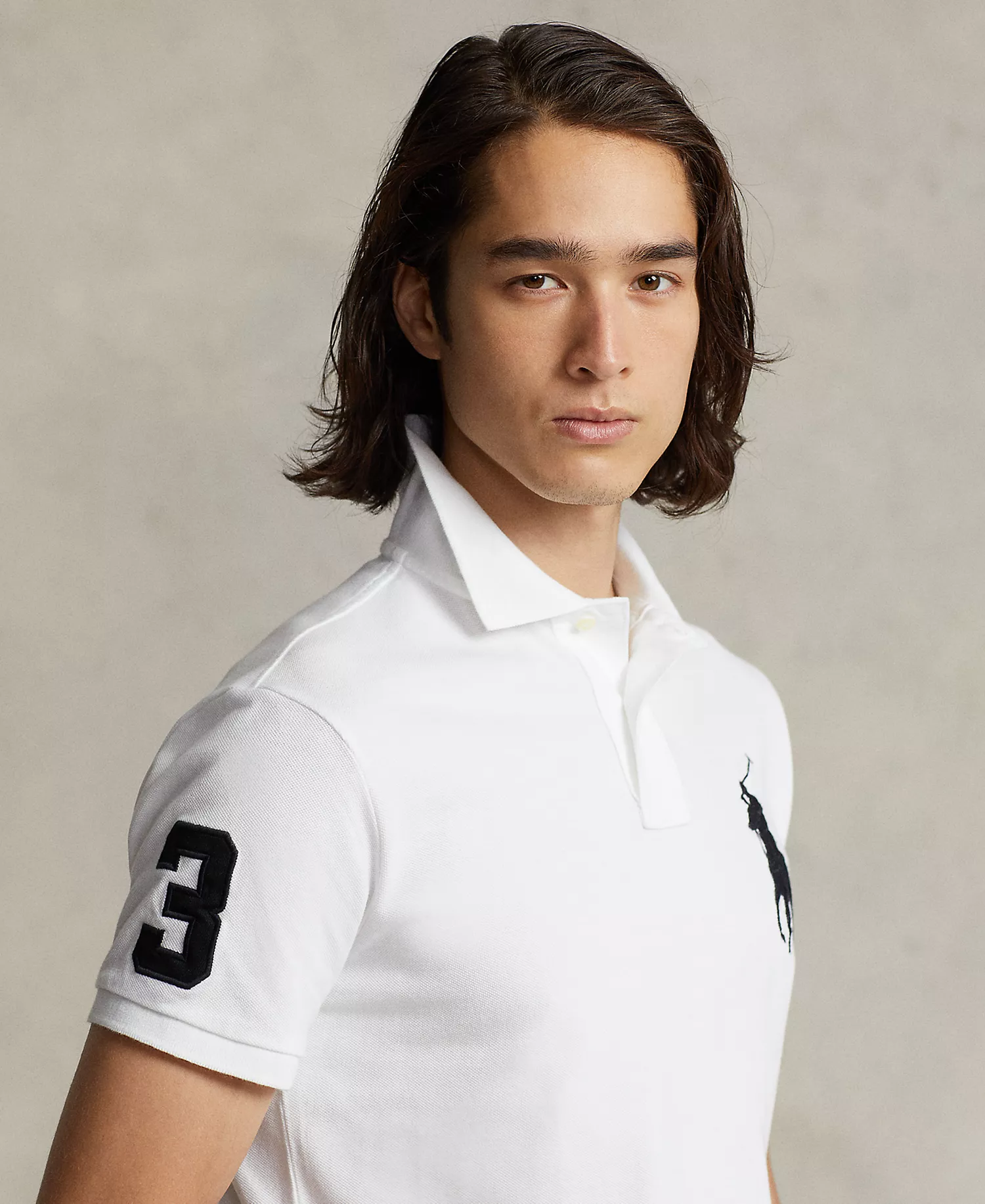 Men's Big Pony Custom Slim Fit Mesh Polo Ralph Lauren - Image 14