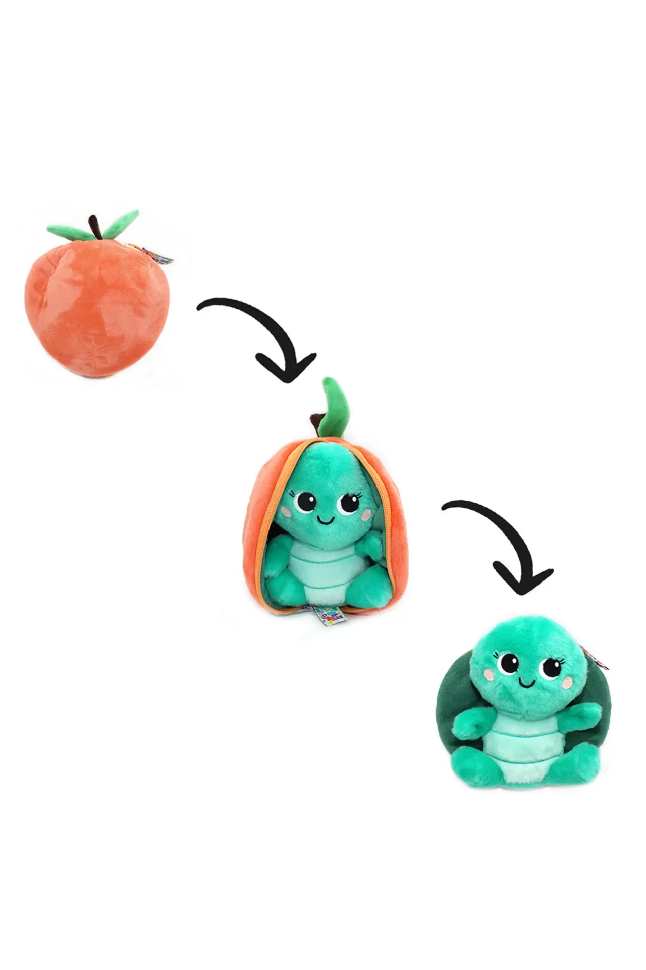 Flipetz Corvet the Turtle Peach
