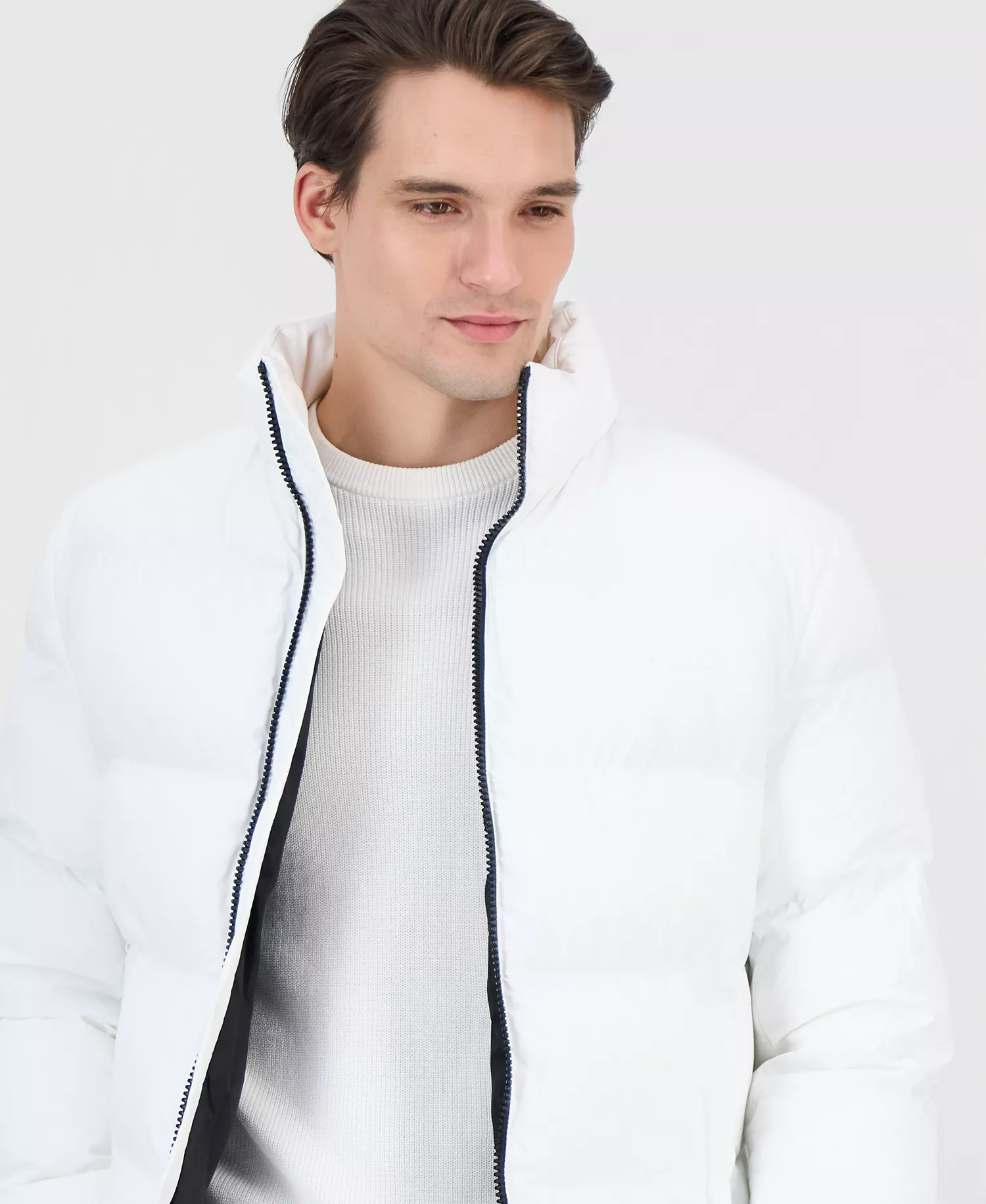 HUGO by Men's Beazly Coated Puffer Jacket - Image 4