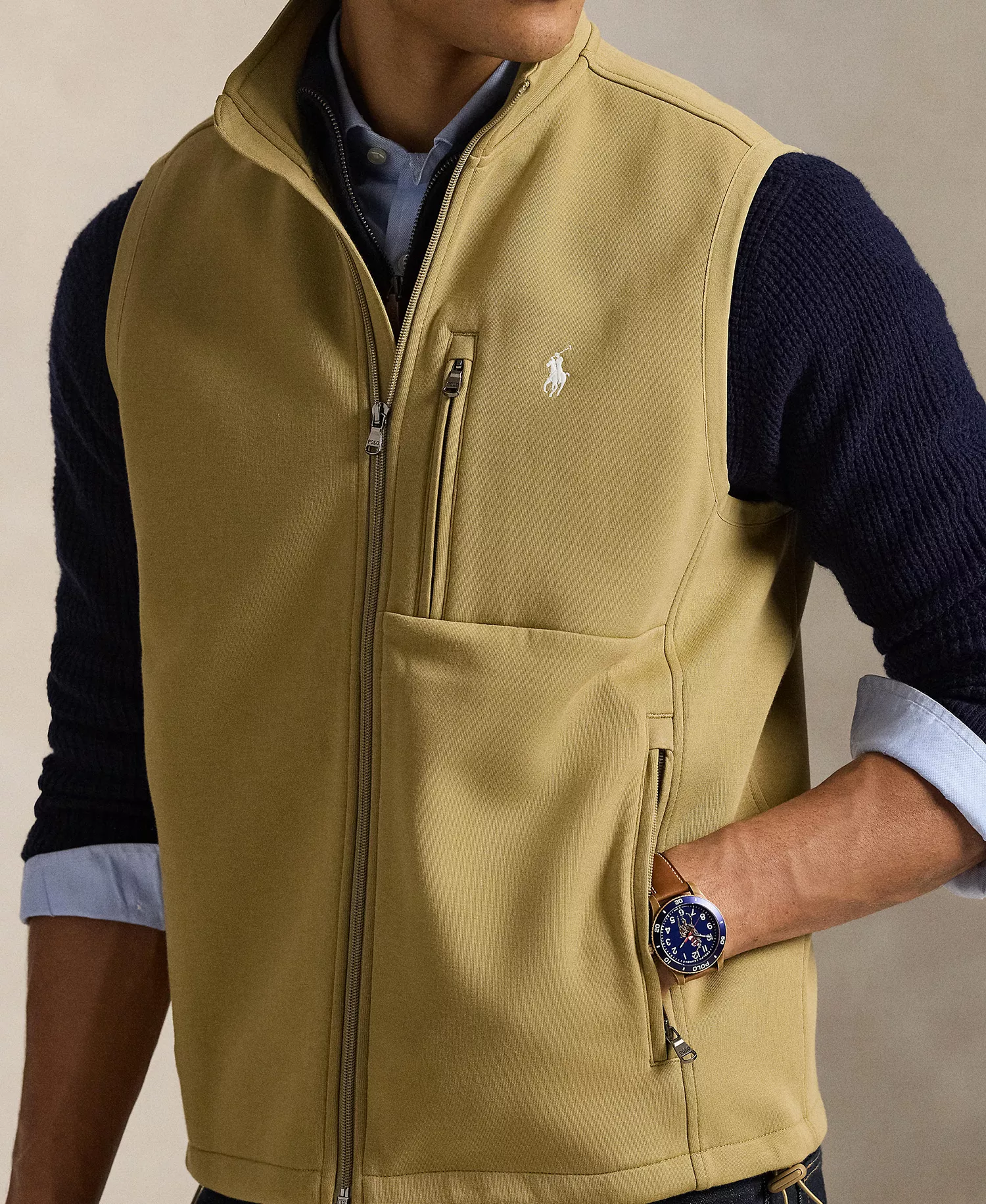 Men's Double-Knit Vest 'Polo Ralph Lauren' - Image 8