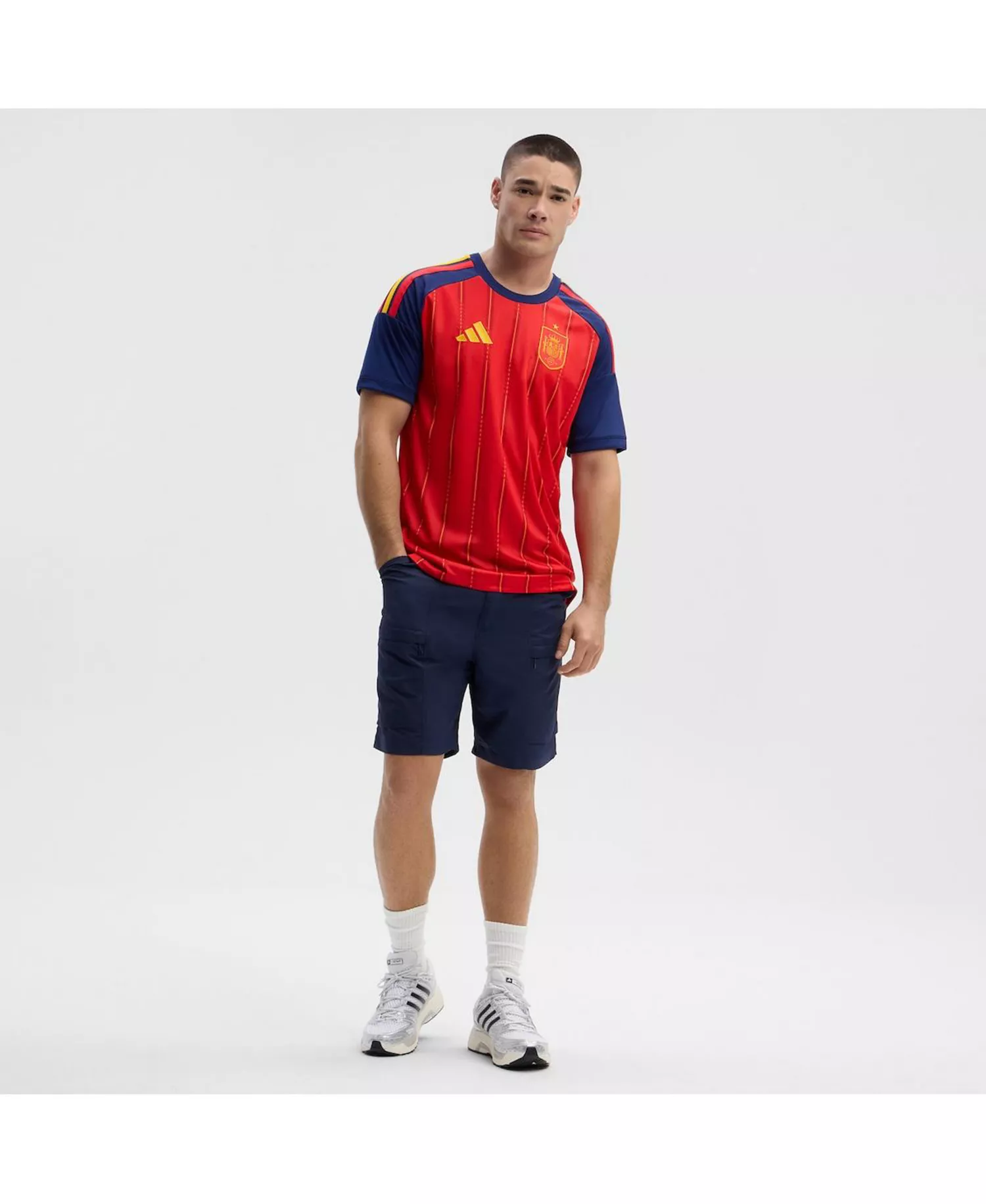 Adidas Men's Red Spain National Team FIFA x World Cup 2026 Home Replica Jersey - Image 2