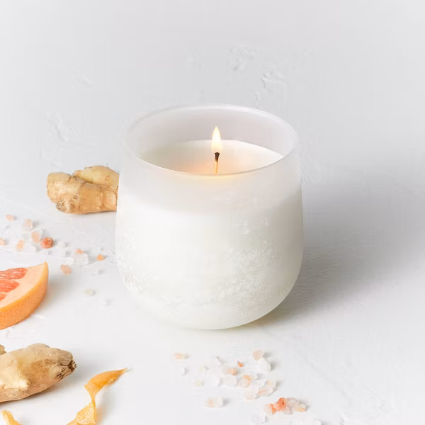 Casaluna™ - Reflection Salted Glass Wellness Jar Candle Pink 12oz - Image 10
