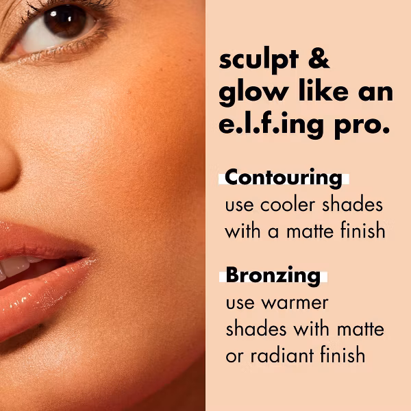 e.l.f. Primer-Infused Bronzer Forever Sunkissed - 0.35oz: Vegan, Paraben-Free, Hydroquinone-Free, Pressed Powder - Image 7