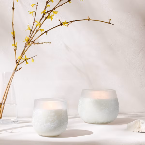 Casaluna™ - Reflection Salted Glass Wellness Jar Candle Pink 12oz - Image 2