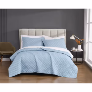 Cannon 3pc Full/Queen Percale Quilt Set