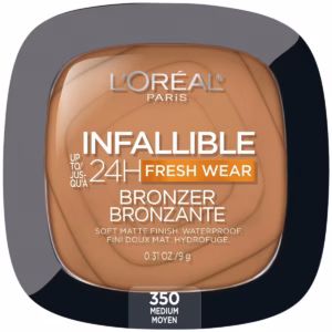 L'Oreal Paris Infallible Up To 24H Fresh Wear Soft Matte Bronzer - 0.31oz