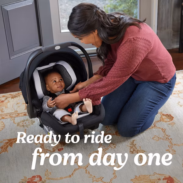 Graco SnugRide SnugFit DLX Infant Car Seat Featuring Safety Surround - Image 2