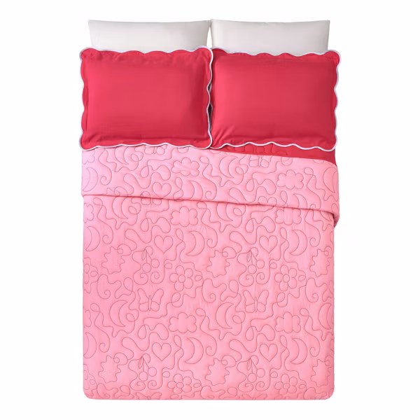 Prism Full/Queen Pink Icon Quilted Comforter - Image 3