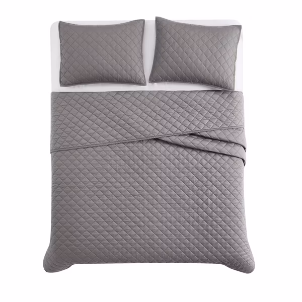 Cannon 3pc Full/Queen Percale Quilt Set - Image 17