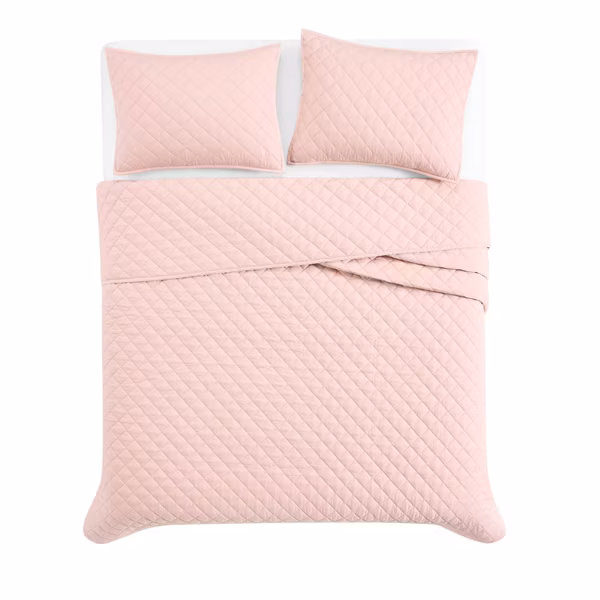 Cannon 3pc Full/Queen Percale Quilt Set - Image 13