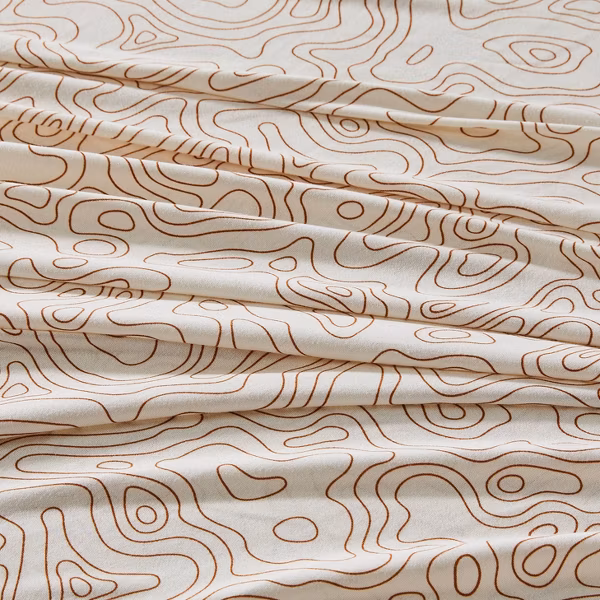 Seek Twin Topography Jersey Sheet Set - Image 4
