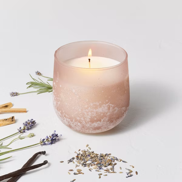 Casaluna™ - Reflection Salted Glass Wellness Jar Candle Pink 12oz - Image 17