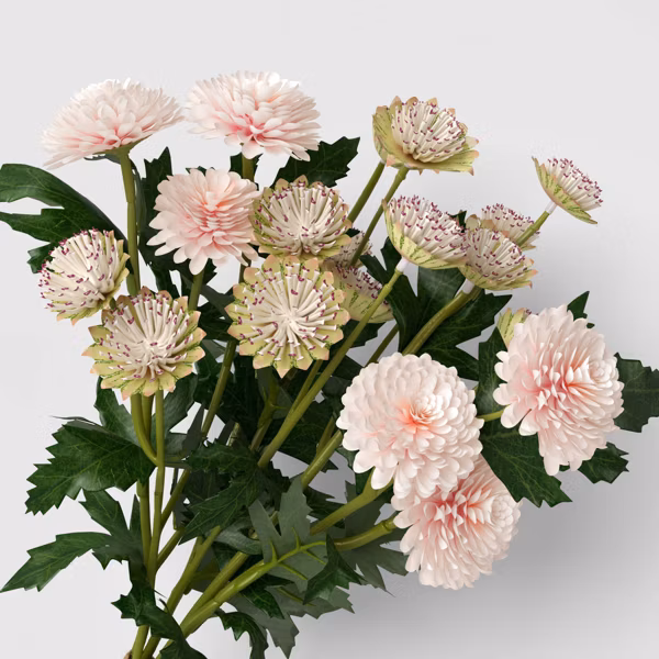 Room Essentials™ - Pink Floral Artificial Stem Bundle - Image 3