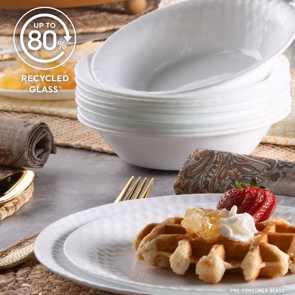 Corelle 18pc Honey Bee Dinnerware Set - Image 4
