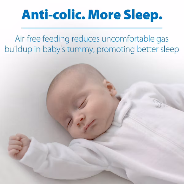 Dr. Brown's 4oz Anti-Colic Options+ Narrow Baby Bottle with Level 1 Slow Flow Nipple- 3pk - Image 5