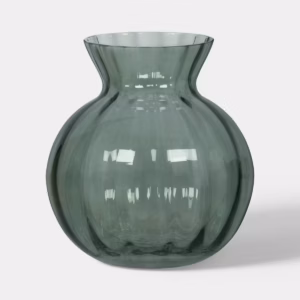 Room Essentials™ - Round Glass Vase Green