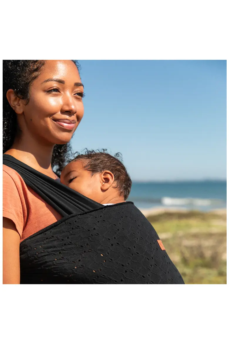 MOBY Embroidered Eyelet Easy-Wrap Baby Carrier - Image 7