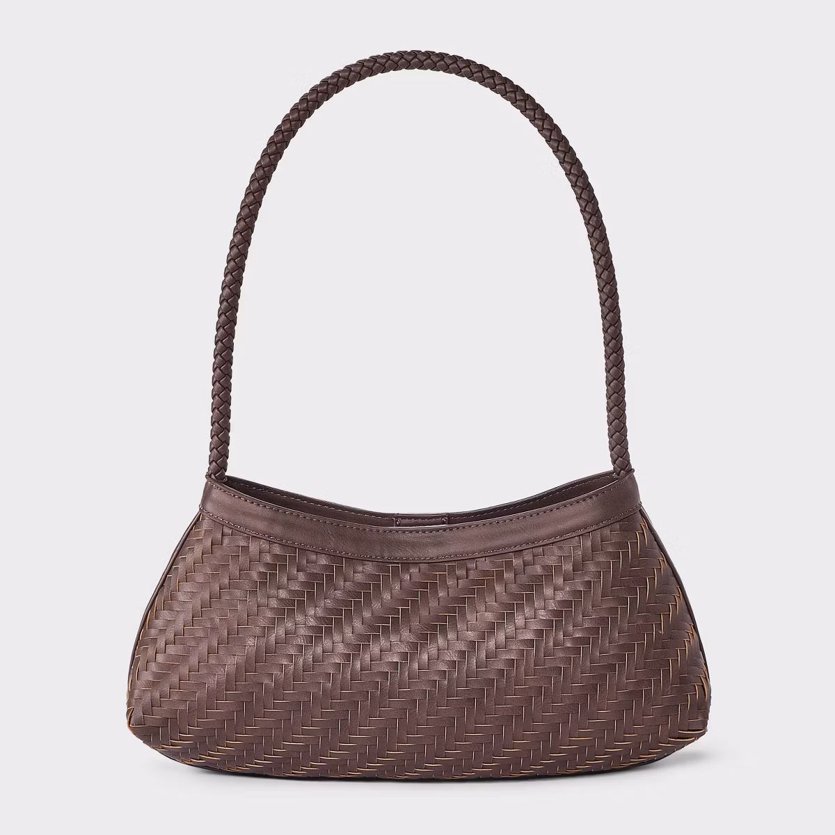 A New Day™ - Woven Shoulder Bag Brown
