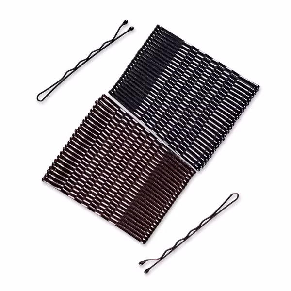 scünci Metal Bobby Pins - Black/Dark Brown : 50pcs - Image 2