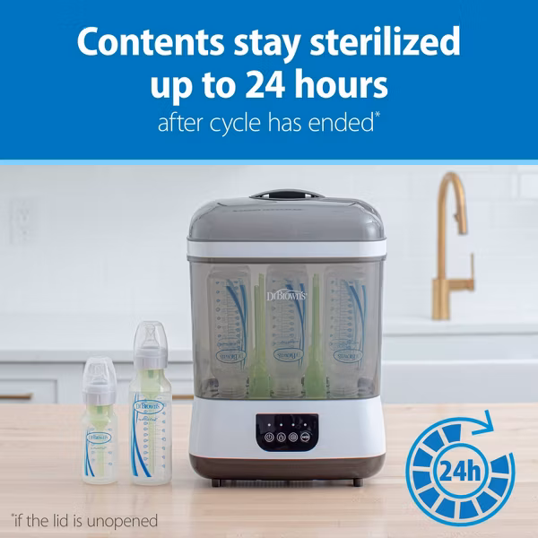Dr. Brown's All-in-One Sterilizer & Dryer for Baby Bottles and Newborn Essentials - Image 5