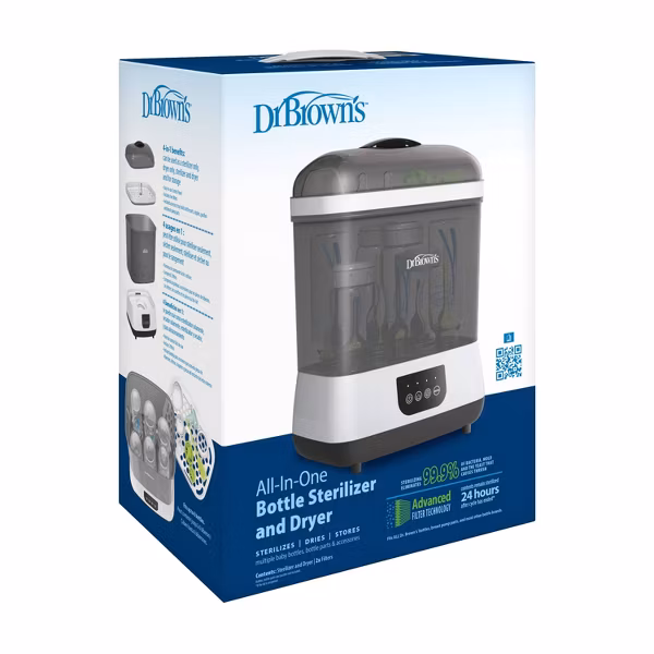 Dr. Brown's All-in-One Sterilizer & Dryer for Baby Bottles and Newborn Essentials - Image 18