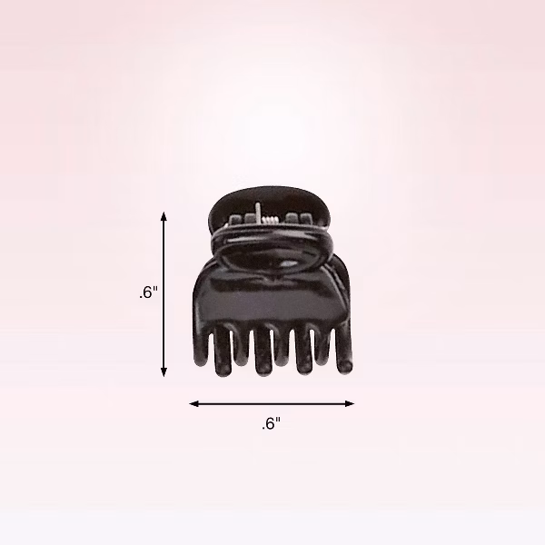 scünci No-Slip Grip Recycled Mini Claw Clips - 15pcs - Image 4