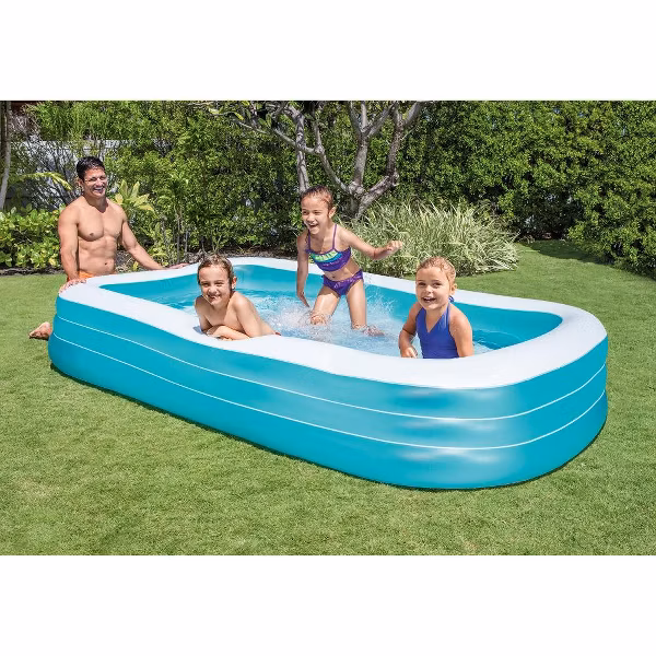 Intex Giant Inflatable Rectangular Kiddie Pool