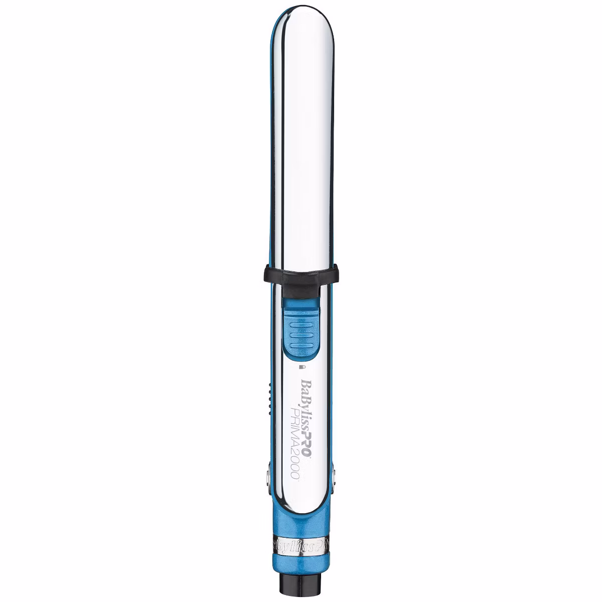 BaBylissPRO Nano Titanium Prima2000 Stainless Steel Mini Straightening Flat Iron - Blue 0.75" -Travel Size