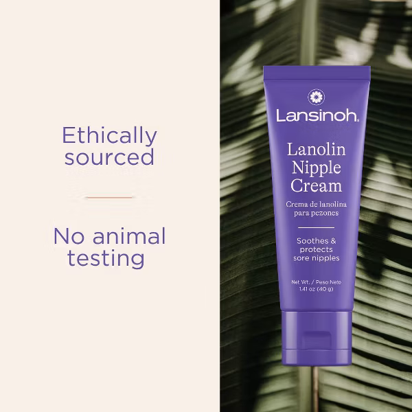 Lansinoh Lanolin Nipple Cream for Breastfeeding - 1.41oz - Image 6