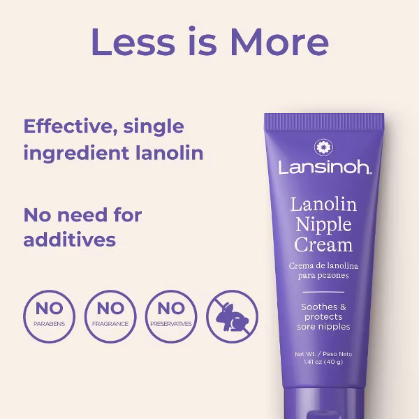 Lansinoh Lanolin Nipple Cream for Breastfeeding - 1.41oz - Image 3
