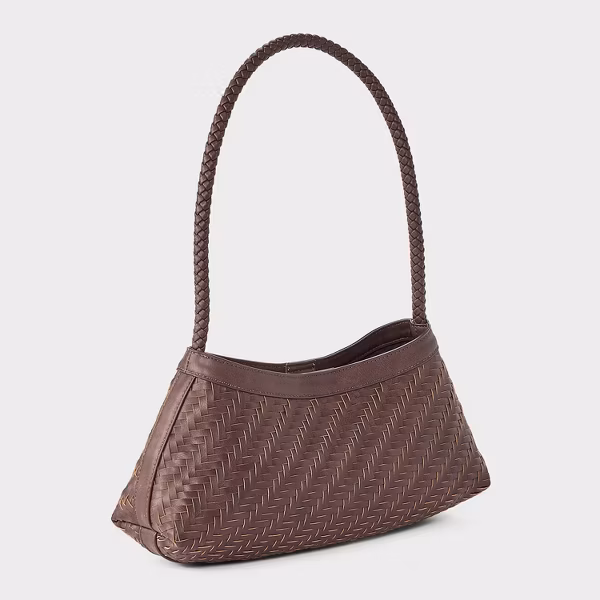 A New Day™ - Woven Shoulder Bag Brown - Image 3