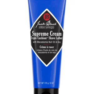 Supreme Cream Triple Cushion Shave Lather, 6 oz - Jack Black