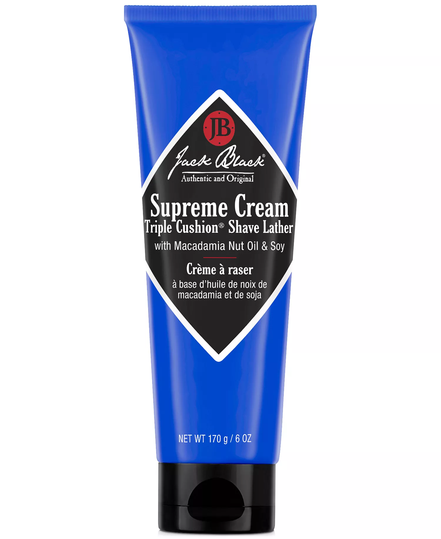 Supreme Cream Triple Cushion Shave Lather, 6 oz - Jack Black
