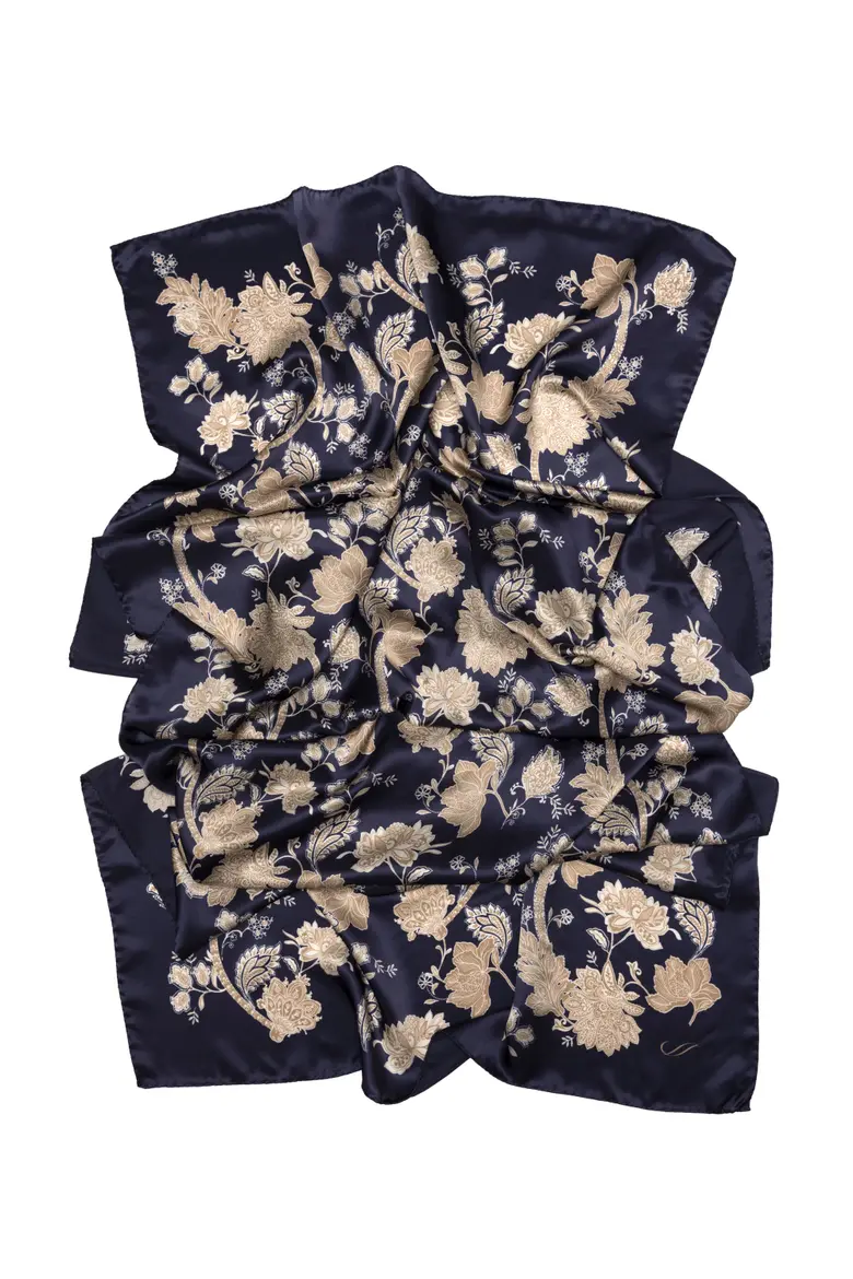 Esmeralda - Silk Scarf/Shawl for Women - Elizabetta - Image 2