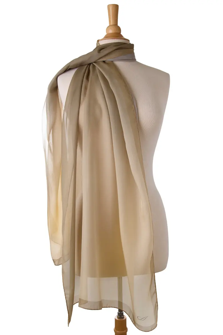 Sophia - Silk Scarf/Shawl for Women - Elizabetta - Image 3