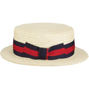 Men's Straw Boater Hat - Scala