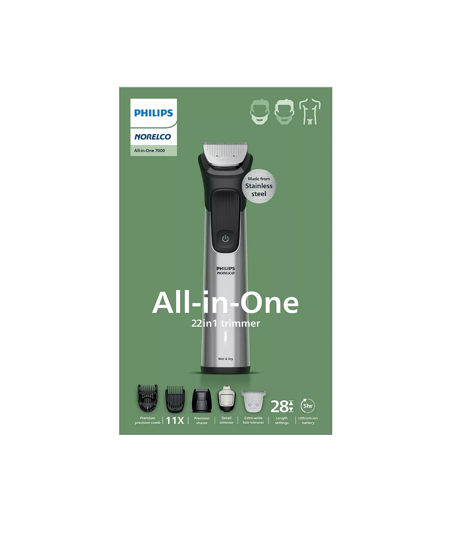 Norelco All-In-One 7000 Hair Trimmer - Philips - Image 6