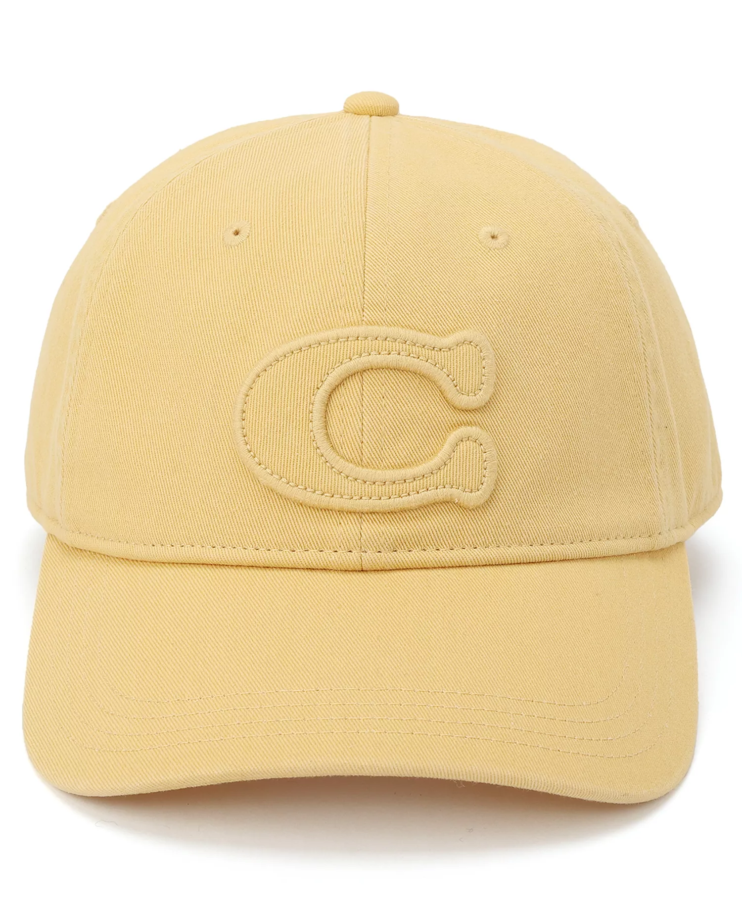COACH Women's Sculpted-C Baseball Hat - Image 3