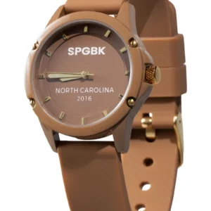 SPGBK Watches Brown Sugar Mini Silicone Strap Watch
