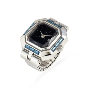 PASCAL - Sofia Prism Cocktail Ring Watch