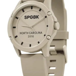 SPGBK Watches Sugar Cookie Silicone Strap Watch