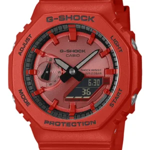 G-SHOCK 5600 Series GA2100RRB-4A Ana-Digi Resin Strap Watch