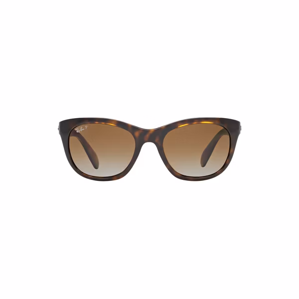 Ray-Ban RB4216 Polarized Brown Gradient Lens Women's Square Sunglasses - Image 2