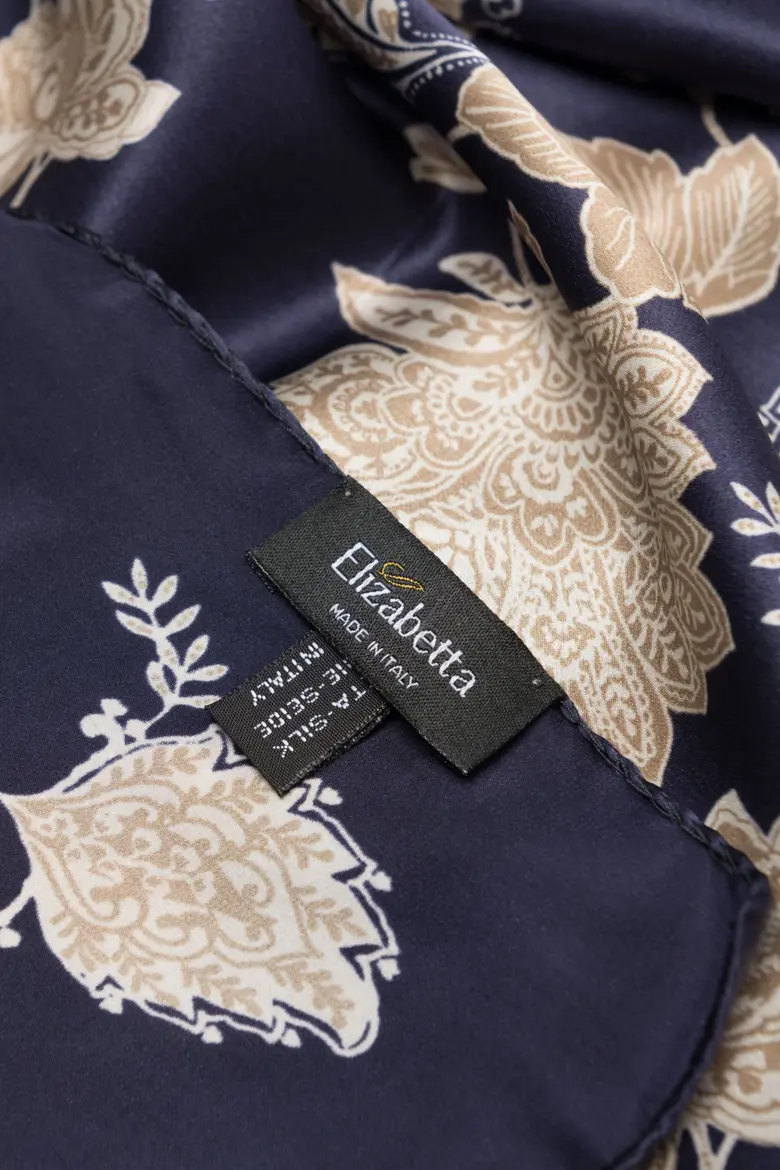 Esmeralda - Silk Scarf/Shawl for Women - Elizabetta - Image 4